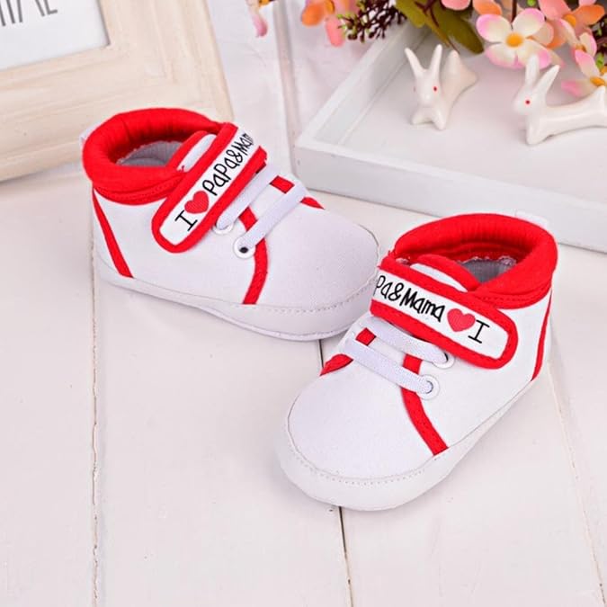 Malloom I Love Papa Mama Calzado Infantil Del Bebe Del Nino De La Muchacha Del Muchacho Sole Suave Zapatilla De Deporte Para Ninos Pequenos Zapatos Para Bebe Bebe Nevadastatehsra Net