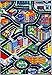 Kids Rug 3D City Map 5' X 7' Childrens Area - Street Map Non Skid Gel Backing (59