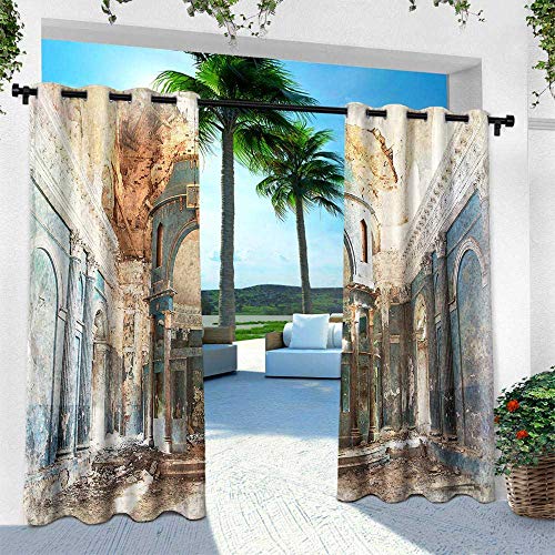 Unoseks Lanzon Outdoor Thermal Curtain Antique Old Ancient