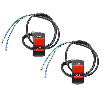 Amazon Com Zramo 2 Pack Handlebar Motorcycle Accident Hazard