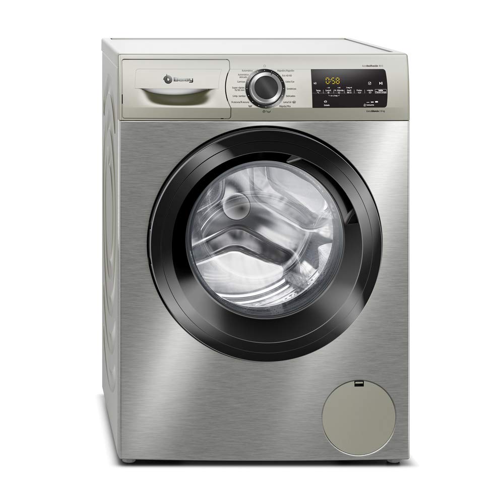 Balay-3TS994XD-Lavadora-carga-frontal-9-kg-1400-rpm-60-cm-Autodosificacion-automatica-Acero-inoxidable