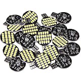 20x Super Bright 921 194 T10 LED Bulb, Pure White 12V 24-SMD Wedge Lamp For Boat RV Trailer Camper Motorhome Ceiling Dome Interior Light (Pack of 20)