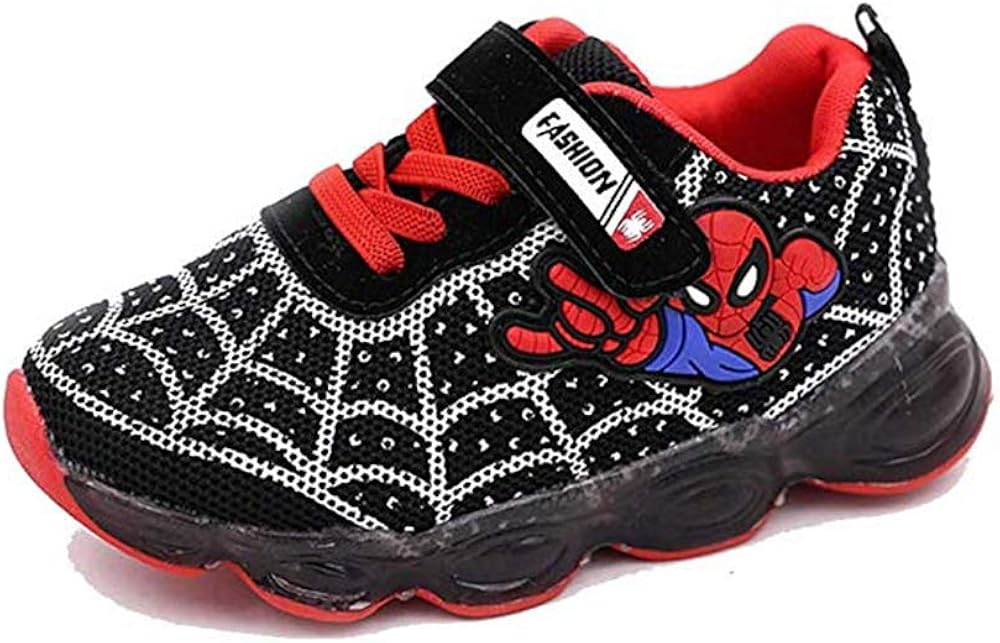 spiderman light up trainers