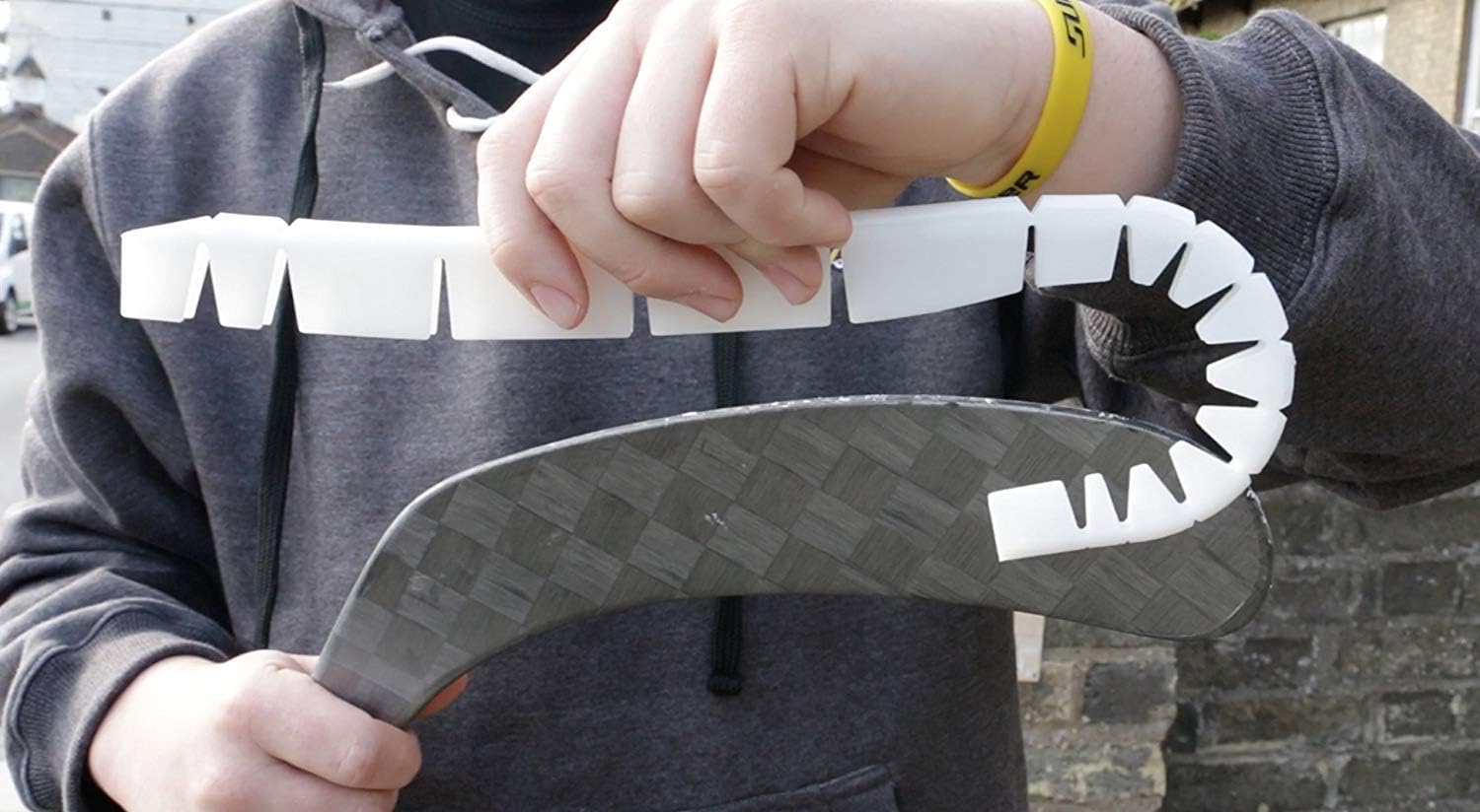 Hockey Wrap Around Stick Blade Protector - Hockey Training Equipment for Off Ice Practice - Accessories, Gear (Black) : Sports & Outdoors