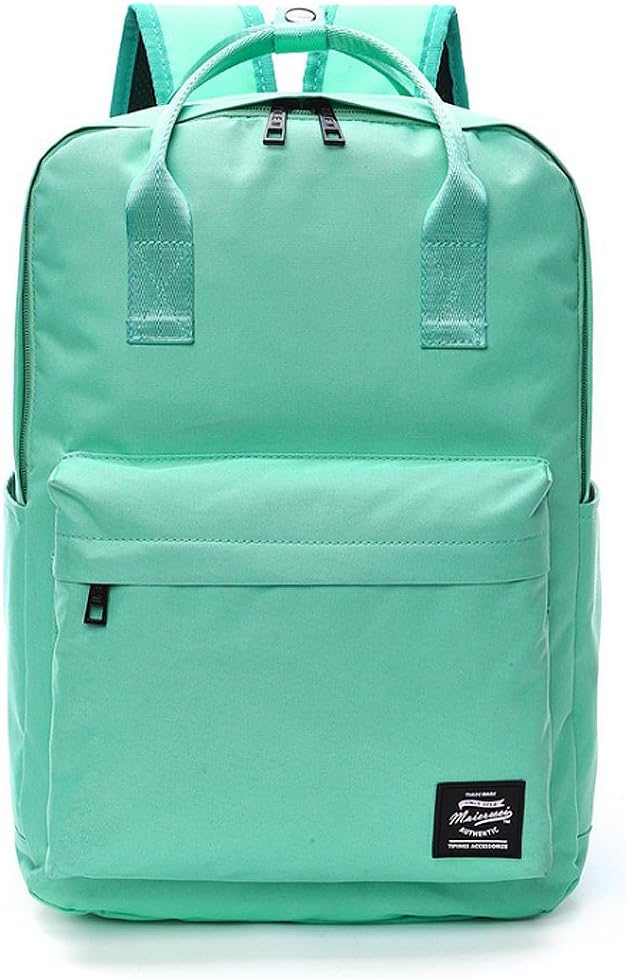 Unisex Nylon HotStyle Durable Unique Design Casual Daypack satchel Backpack Laptop Bag for teen (Green)