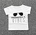 Singleluci Toddler/Infant Kids Summer T-Shirt (2T, White Boys)
