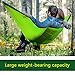 Youandme Double Camping Hammock, Lightweight Parachute Portable Hammocks for Hiking, Travel, Backpacking, Beach, Yard Gear Includes Nylon Straps & Steel Carabiners, Size 118