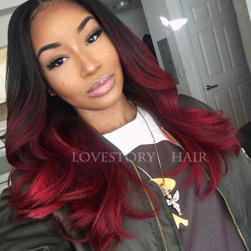 Amazon Com Lovestory Full Lace Human Hair Wig Brazilian Virgin