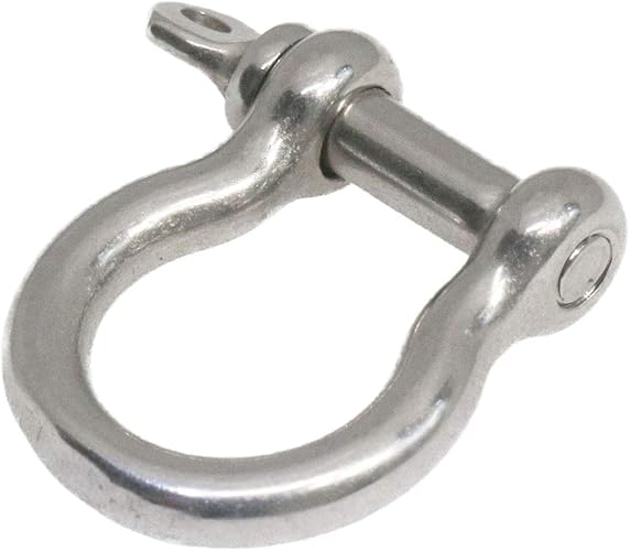 Amazon Co Jp シャックル 馬蹄型 25mm レザークラフト ハンドクラフト 革紐細工 手作り キーホルダー Diy 金具 ブラスパーツ 手芸 カラビナ ジュエリー