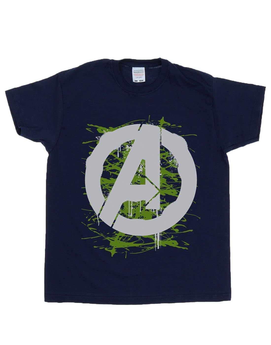 Marvel Boys Avengers A Logo TShirt Amazon.co.uk Clothing