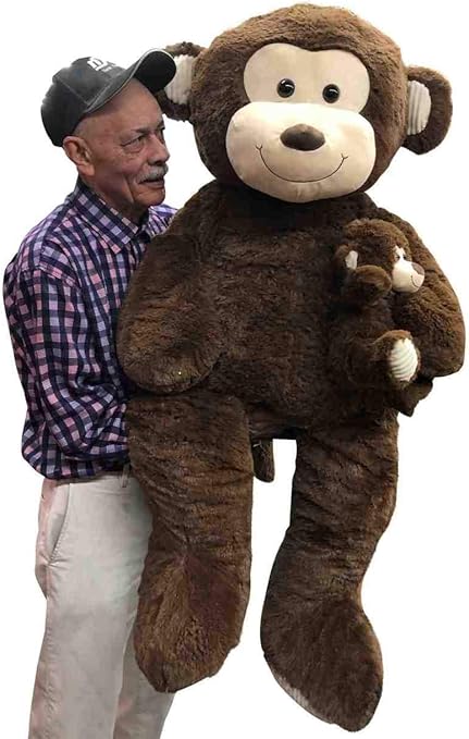 peluche mono gigante