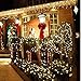 Solar String Lights Outdoor Garden Decorative Light Sogrand 200LED Warm White Fairy Landscape Lighting for Party Patio Yard