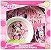 Zak! Designs Dinnerware Set with Plate, Bowl and Cup and Disney's Minnie Mouse, Break-Resistant and BPA-Free Plastic, 3 Piece Set
