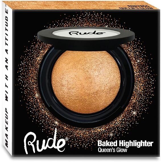 Rude Baked Highlighter - Queens Glow