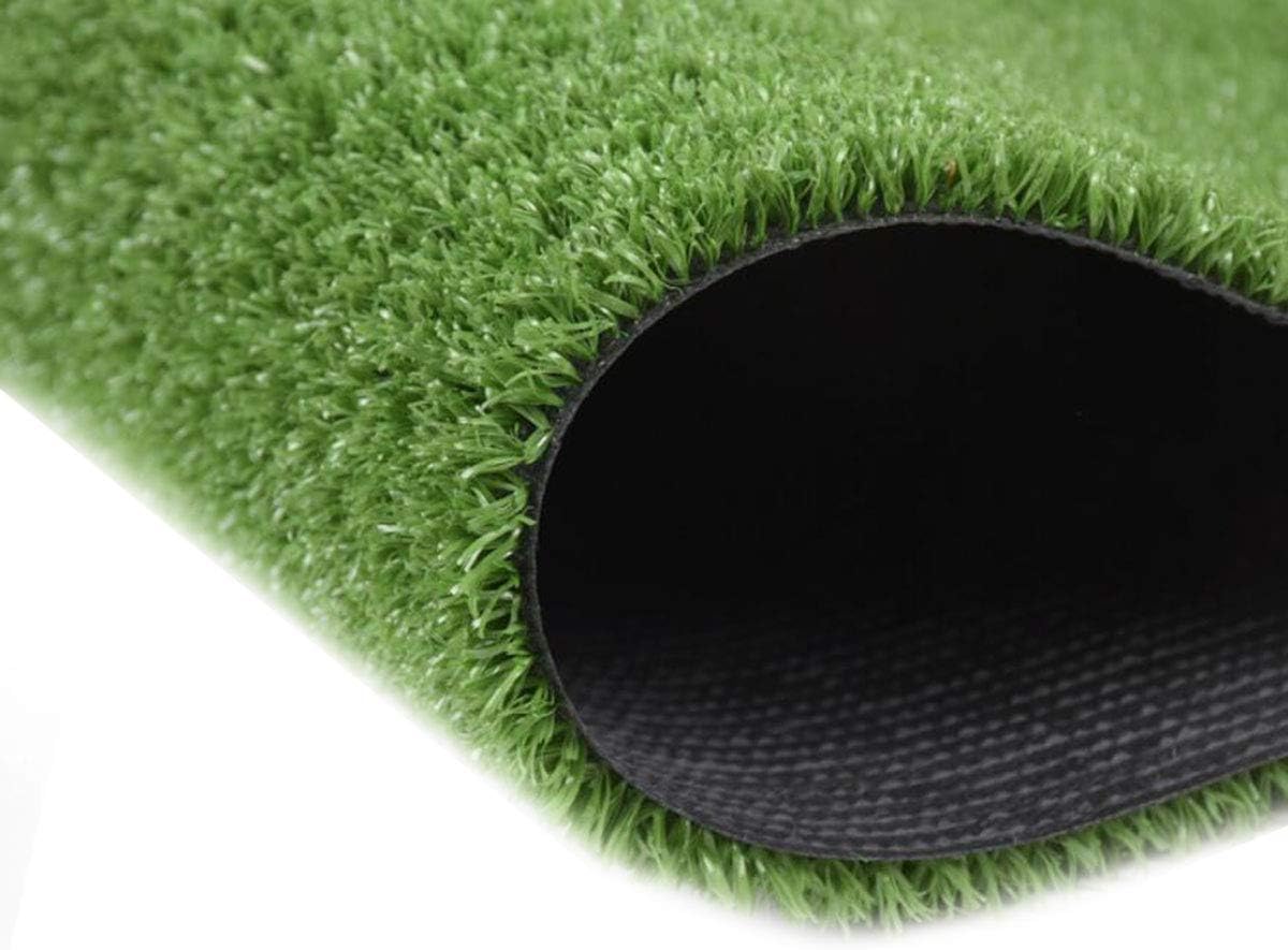 BYCDD Artificial Grass Turf for Garden, 15mm Realistic Fake Grass Synthetic Turf Non Toxic