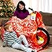 Christmas Gift Bags Set for Bicycle and Giant Gifts – 2 Pack for Extra Large Xmas Presents – 72”x60” Bike Size Sacks - Holiday Wrapping Heavy Duty Pack