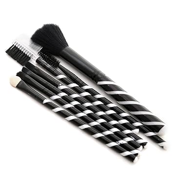 Foolzy BR-12G Professional Cosmetic Makeup Brushes Set Kit (Combo Of 7)