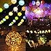 10 Pack LED Paper Lantern Lights YUNLIGHTS Waterproof Battery Operated Lights with 3 LEDs for Balloons Wedding Birthday Party Decoration, Warm White