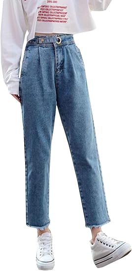 Amazon Mlbossデニムパンツ レディース ジーンズ ロングパンツ ストレートパンツ 薄手 韓国ファッション ハイウエスト 着痩せ 春物 ジーンズ 通販 Amazon Mlbossデニムパンツ レディース ジーンズ ロングパンツ ストレートパンツ 薄手 韓国ファッション ハイウエスト 着痩せ 春物 ジーンズ 通販