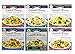 St.Dalfour Gourmet On the Go,- Variety 6 Pack (1-Wild Pink Salmon, 1-Tuna & Pasta, 1-Three Beans W/Sweet Corn,1 Pasta & Vegetable,1 Couscous, 1 Whole grain with Beans)-(6 Pack X 6.2 Oz)