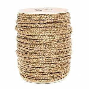 Premium 1/4-inch Manila Rope - 100ft - - Amazon.com