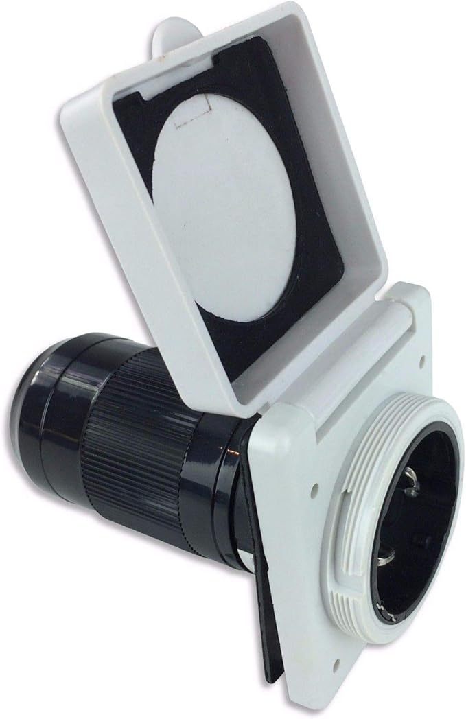 50 amp RV power cord inlet twist lock