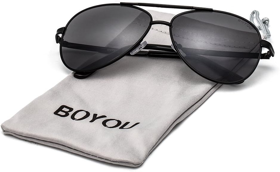 Vintage Style Aviator Sunglasses with UV400 Protection