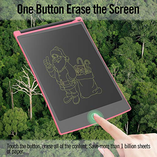 AKAMATE 8.5" LCD Writing Tablet, Electronic Writing Drawing Board Doodle Pad, Reusable and Erasable Digital Drawing Tablet with Stylus for Kids & Adults 2PCS (8.5"+4.4") - Thumbnail 4