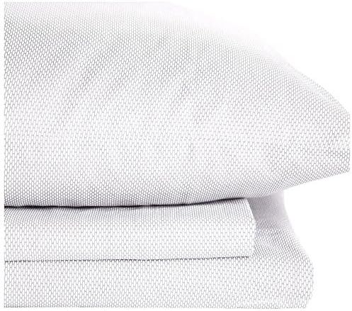 Oilo Twin Sheet Set, Mosi, Pewter