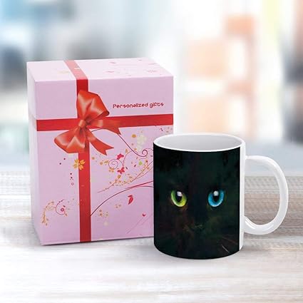 Amazon.de: Weiße Keramiktasse für Morgenkaffee, Cappuccino, Tee, coole