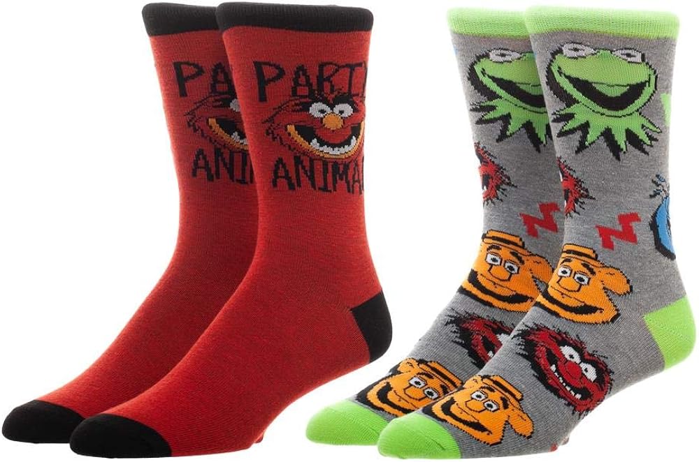 Muppets Socks Disney Crew Socks Muppets Gift Muppets