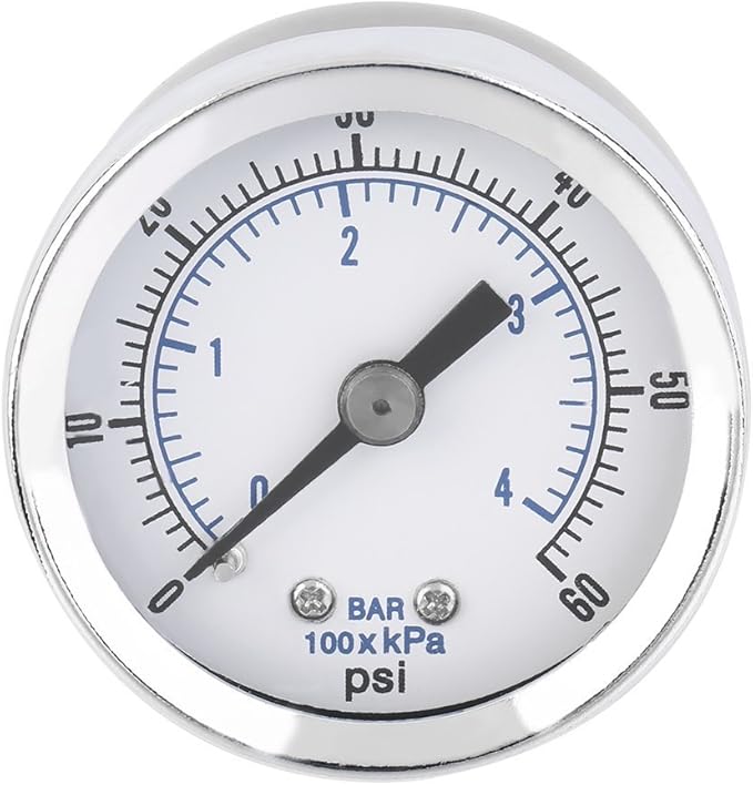 0 60 psi air pressure gauge