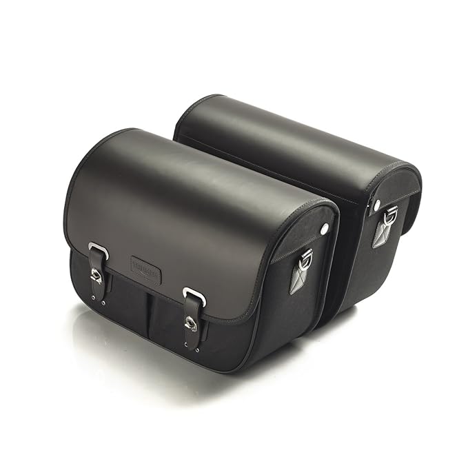 waxed canvas panniers