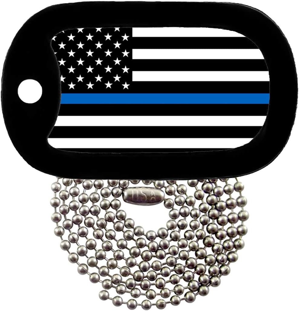 flag dog tags