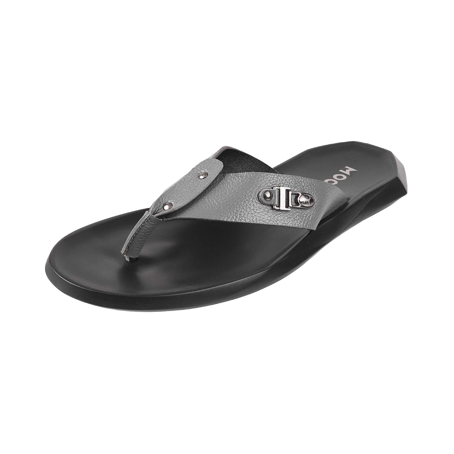 mochi black thong sandals
