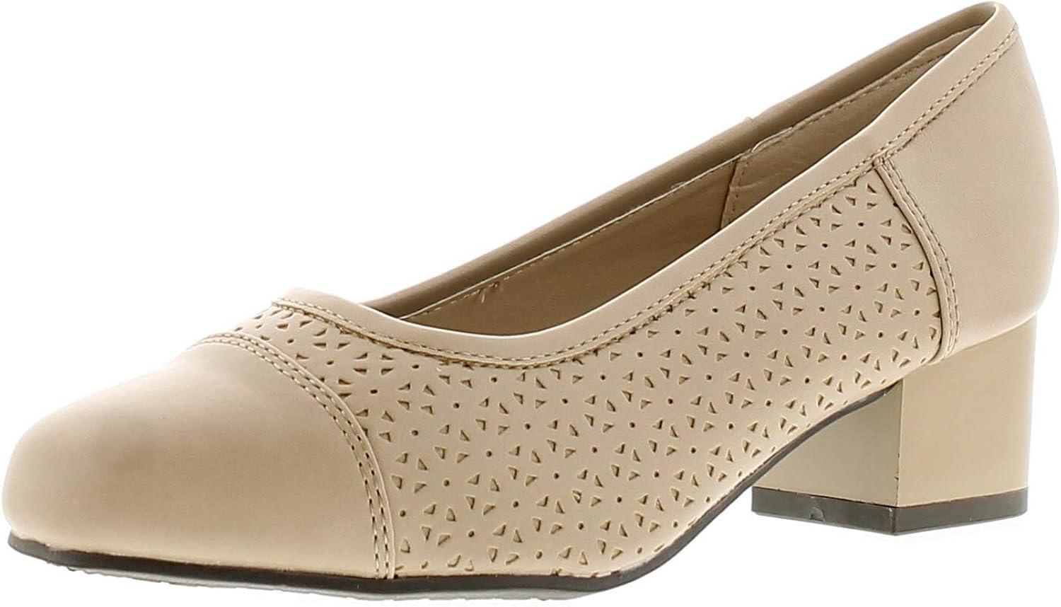 Wynsors Matilda Women's Heels Court Shoes Beige 8 UK Amazon.co.uk