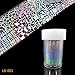 CHARMING MAY 8 roll Geometric Water Marble Holographic Starry Series Nail Foil Flower Dream Catcher Holo Christmas Transfer Sticker 98cm