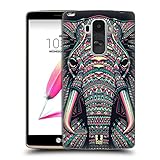 Head Case Designs Elephant Aztec Animal Faces 2 Hard Back Case for LG G4 Stylus / G Stylo