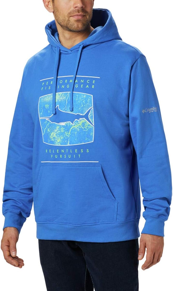 Columbia mens Pfg Triangle Seasonal Hoodie Outdoor Recreation Outdoor