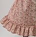Teen/Petite Women's Calico Pioneer Ruffle Skirt (Choose Color and Size) (SM, Pink)