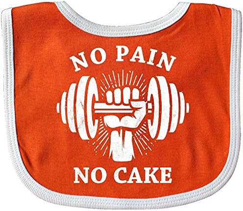 - No Pain No Cake Baby Bib Degrema
