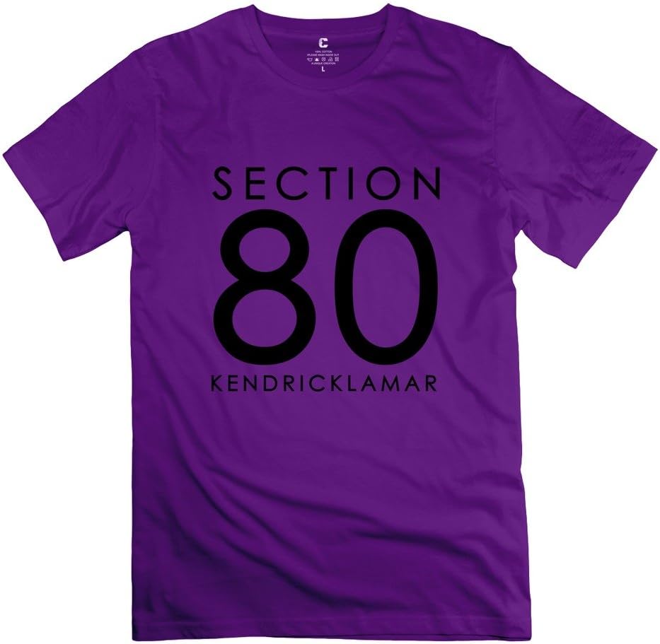 RAFA Men's Section 80 Kendrick Lamar Mp T-shirt