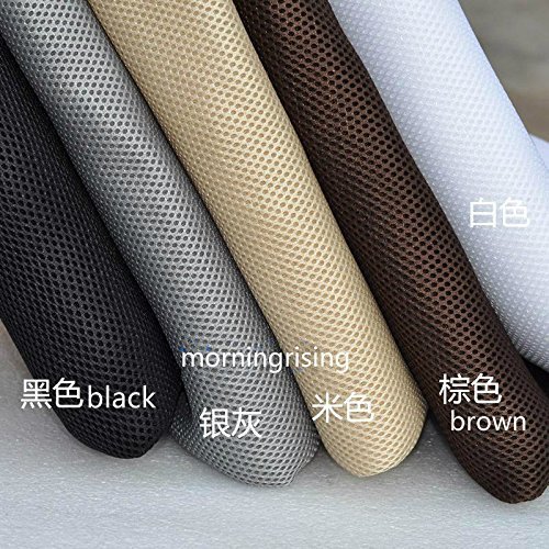 MorningRising Speaker Cloth Stereo Gille Fabric Speaker Mesh Cloth for Audio Gray