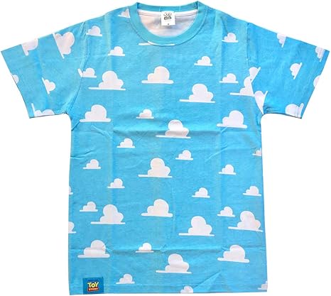 Amazon Co Jp ディズニー ピクサー トイ ストーリー Tシャツ 雲 パターン Mサイズ Awds5773 おもちゃ 通販