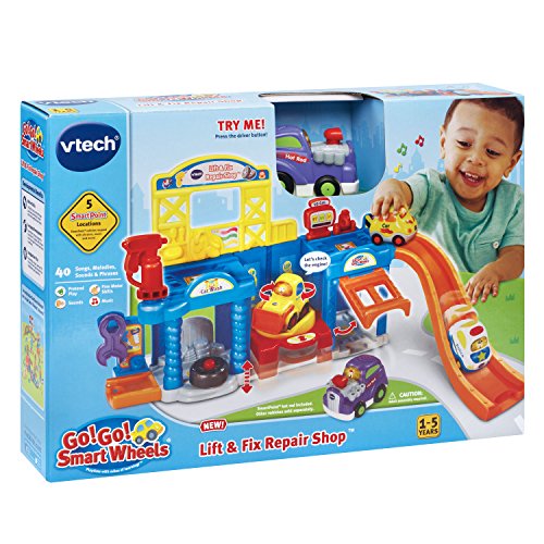 6 VTech+Wheels+Repair+Center+Playset