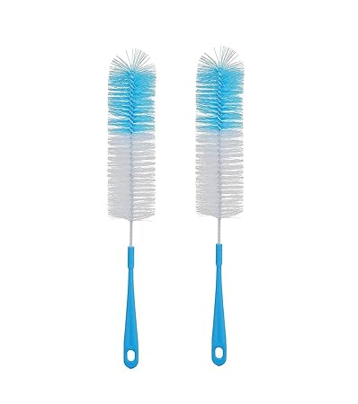 Truvic Home Market Long Bottle Cleaning Brush (Colour May Vary) -Pack of 2