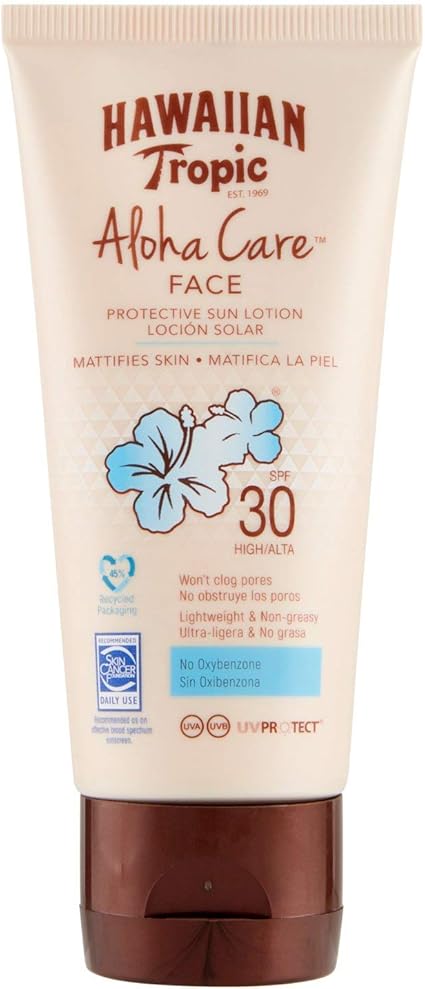 hawaiian tropic aloha care face