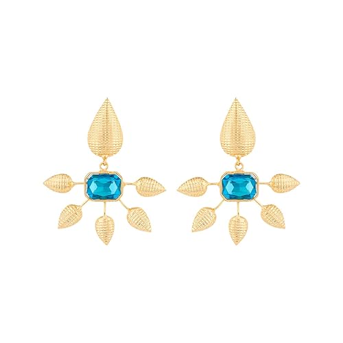 Bue Amun Six Leaf Earrings Jewellery For Women