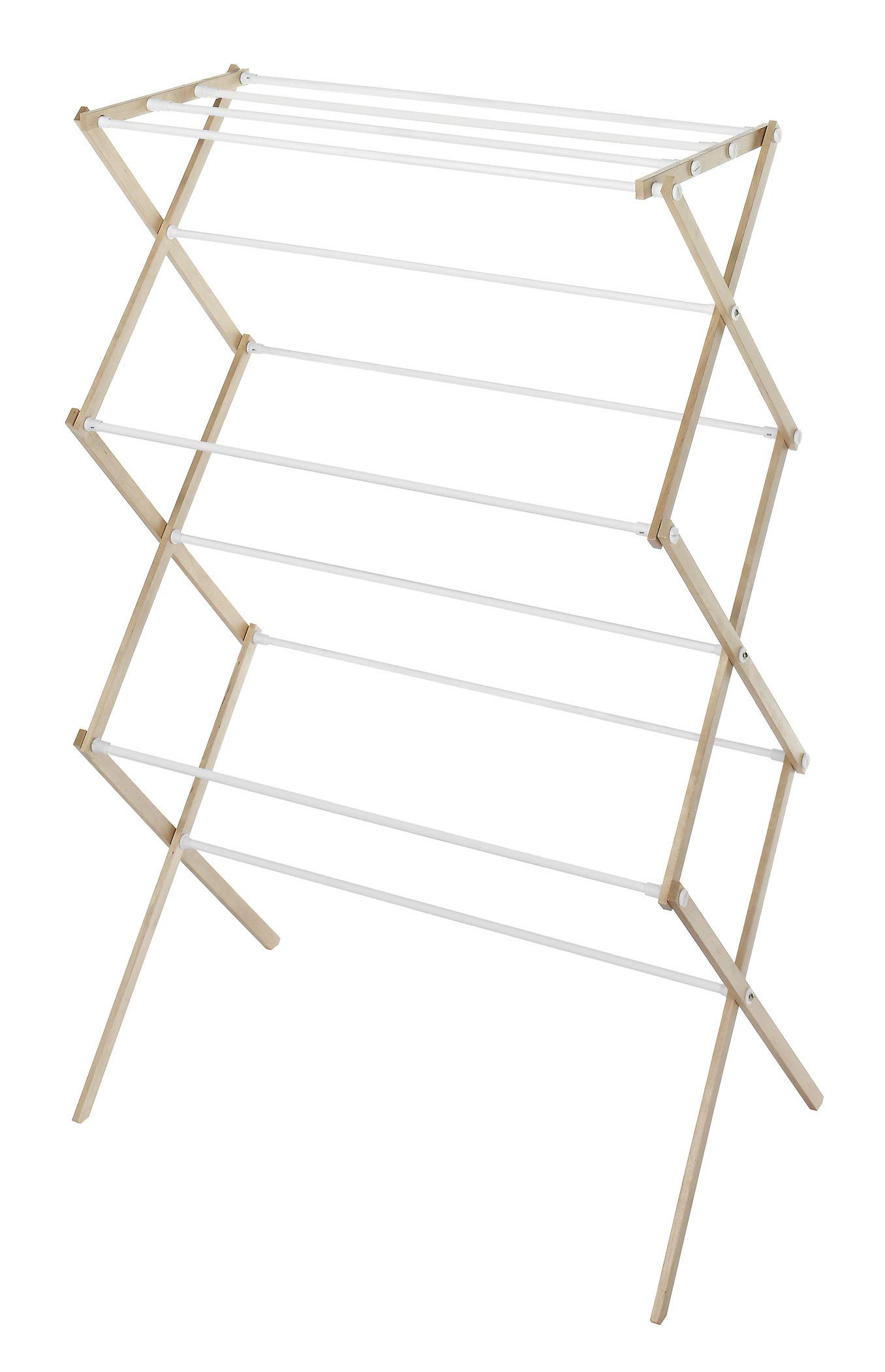 Whitmor Foldable Drying Racks Wood LAVORIST