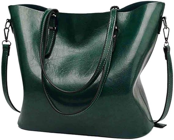 Amazon トートバッグ レディース リクルートバッグ 手提げ 肩掛け 就活 ビジネスバッグ フォーマルバッグ 対応 大容量 レザー 通学 通勤 ファンション おしゃれ グリーン Morer トートバッグ